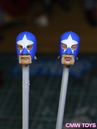 Image 1 of Painted (STRAIGHT FACED) Mr America 3d printed head