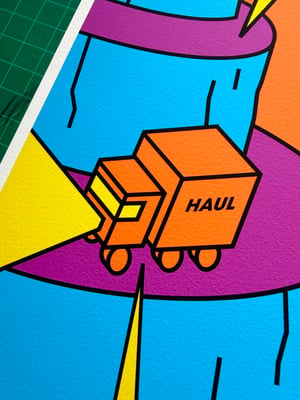 Image of The Gleaming Corridor Show Poster 