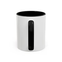 Image 4 of Stealing Hearts & Hamburgers Coffee Mug — Cute Burglar Character Accent Mug