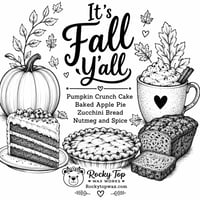 Image 2 of It's Fall Y'all- A Rockytop Wax Works exclusive custom houseblend fragrance 