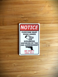 Handwashing Sticker