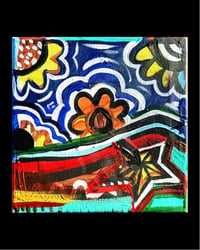 Image 1 of “Flowers and the Franklin Star”