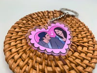 Image 1 of L + L Acrylic Keychain