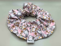 Groovy Ghosts Scrunchie