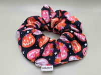 Neon Pumpkins Scrunchie