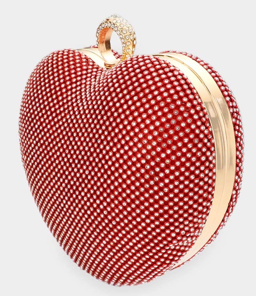 Image of STONE HEART HANDBAG 
