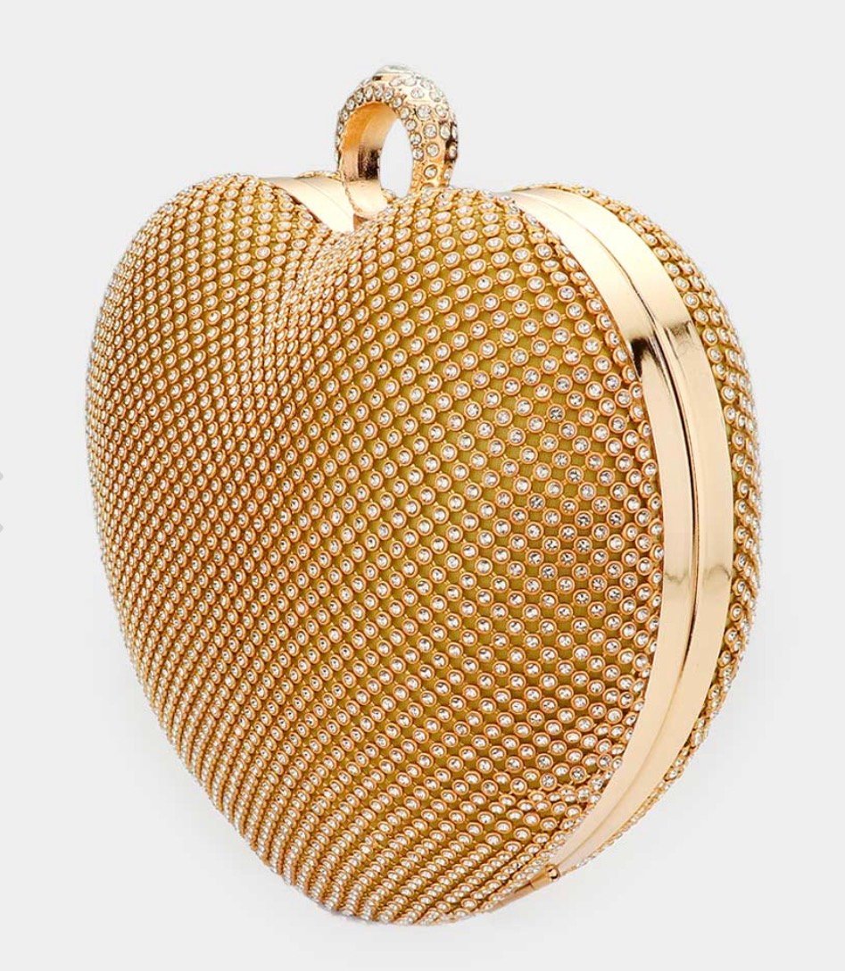 Image of STONE HEART HANDBAG 