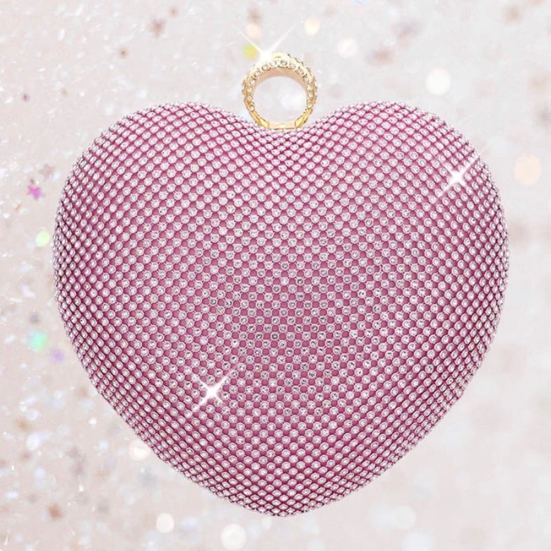 Image of STONE HEART HANDBAG 
