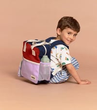 Image 2 of Arthur backpack Lilac - Cherry - Navy