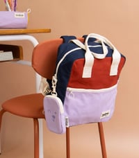Image 1 of Arthur backpack Lilac - Cherry - Navy
