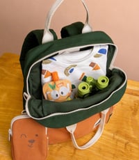 Image 8 of Arthur Backpack Electric Blue - Terracota - Field green