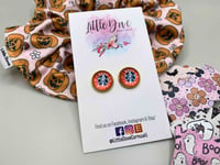 Basic Witch (in Orange) Earrings