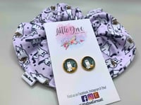 Ghost Cat Earrings