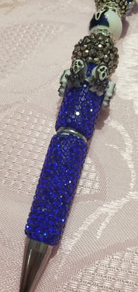 Image 2 of GhostFace Rhinestone Pen (1031)