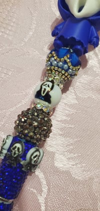 Image 3 of GhostFace Rhinestone Pen (1031)