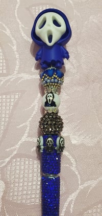Image 4 of GhostFace Rhinestone Pen (1031)
