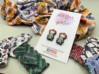 Image 2 of Clown Spooky Dude Earrings