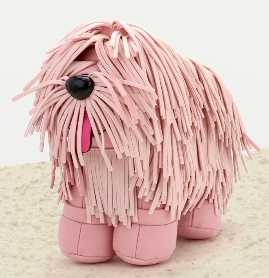 Image of PINK DOG HANDBAG 