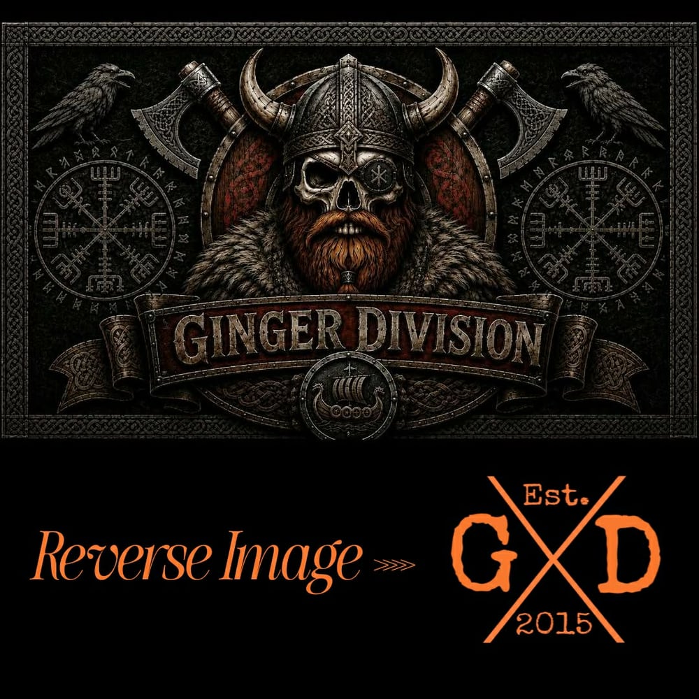Image of Ginger Division 'VIKING' Flag - PRE-ORDER