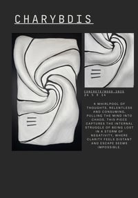 Image 2 of CHARYBDIS *concrete wall sculpture 