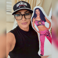 WWE Victoria Pink Gear Mini Pillow (With or Without Voice Recording)