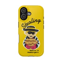 Image 1 of Stealing Hearts & Hamburger Phone Case