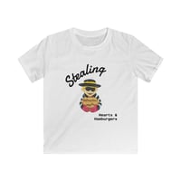 Image 2 of Stealing Hearts & Hamburgers-Graphic Tee (Kid’s Sizes)