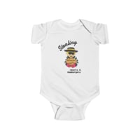 Image 2 of Stealing Hearts & Hamburgers (Infant Onesie)