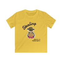 Image 1 of Stealing Hearts & Hamburgers-Graphic Tee (Kid’s Sizes)