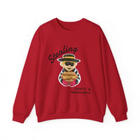 Image 1 of Sweatshirt — Stealing Hearts & Hamburgers Graphic Crewneck