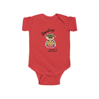 Image 4 of Stealing Hearts & Hamburgers (Infant Onesie)