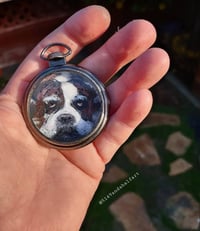 Custom Pet Portrait Pocketwatch