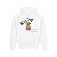 Image 1 of Stealing Hearts & Hamburgers Hoodie(Kid’s Sizes)