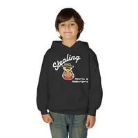 Image 3 of Stealing Hearts & Hamburgers Hoodie(Kid’s Sizes)