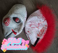 Image 4 of Halloween Mask Bow PRE-ORDER (Multiple options) 
