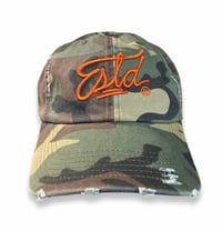 Image 3 of Estd Camo Dad Hat 
