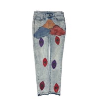 Image 1 of 'Eyes Above The Clouds" Denim