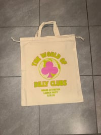 THE WORLD OF BILLY CLUBS TOTE BAG