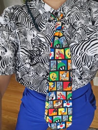 Image 5 of Men's Zebra Size L Button-Up