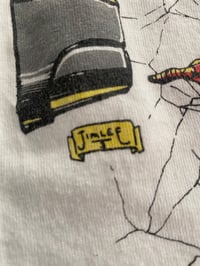 Image 9 of RARE 1990 SPIDER-MAN THE PUNISHER WAR JOURNAL T-SHIRT