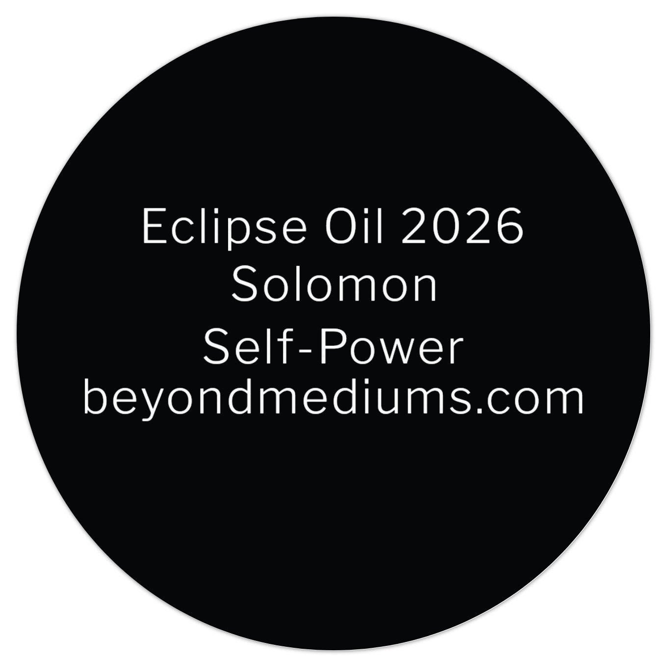 Image of Eclipse Oil 2026