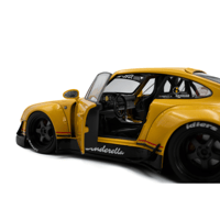 Image 5 of Brand new 1:18 Porsche RWB Cindrella Yellow 
