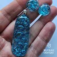 Image 3 of Blue Bubble Jewellery Set