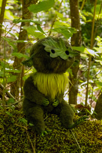 Image 3 of Kodama (Oak variant) poseable art doll [PREORDER]