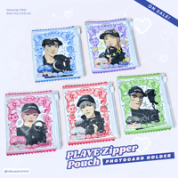 Image 1 of PLAVE ZIPPER POUCH PHOTOCARD HOLDER 