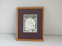 Image 1 of Antique-Vintage Bronnley Perfume Advertisement 1922 for 'Omar Khayyam' Scent, Framed