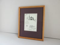Image 2 of Antique-Vintage J. Floris Perfumes Advertisement 1922, Framed