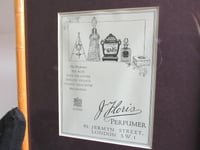 Image 5 of Antique-Vintage J. Floris Perfumes Advertisement 1922, Framed