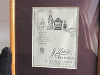 Image 4 of Antique-Vintage J. Floris Perfumes Advertisement 1922, Framed