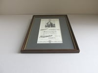 Image 7 of Antique-Vintage Aquascutum Coat Advertisement 1922, Framed